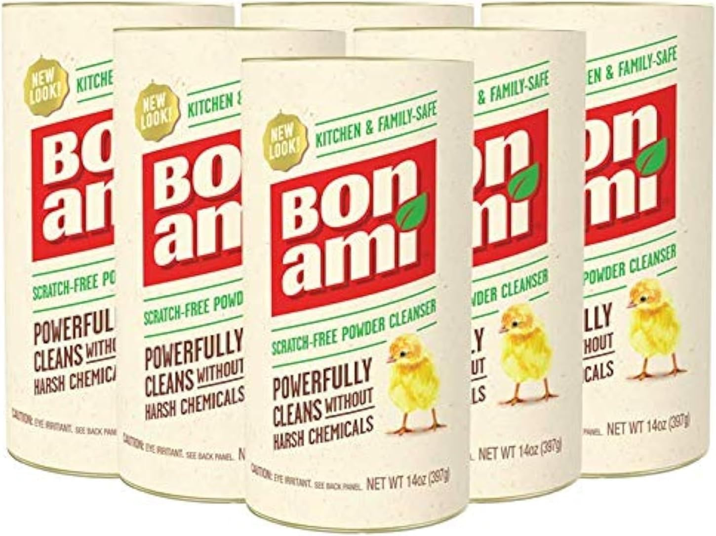 Bon Ami Powder Cleanser 14 Oz Pack of 6