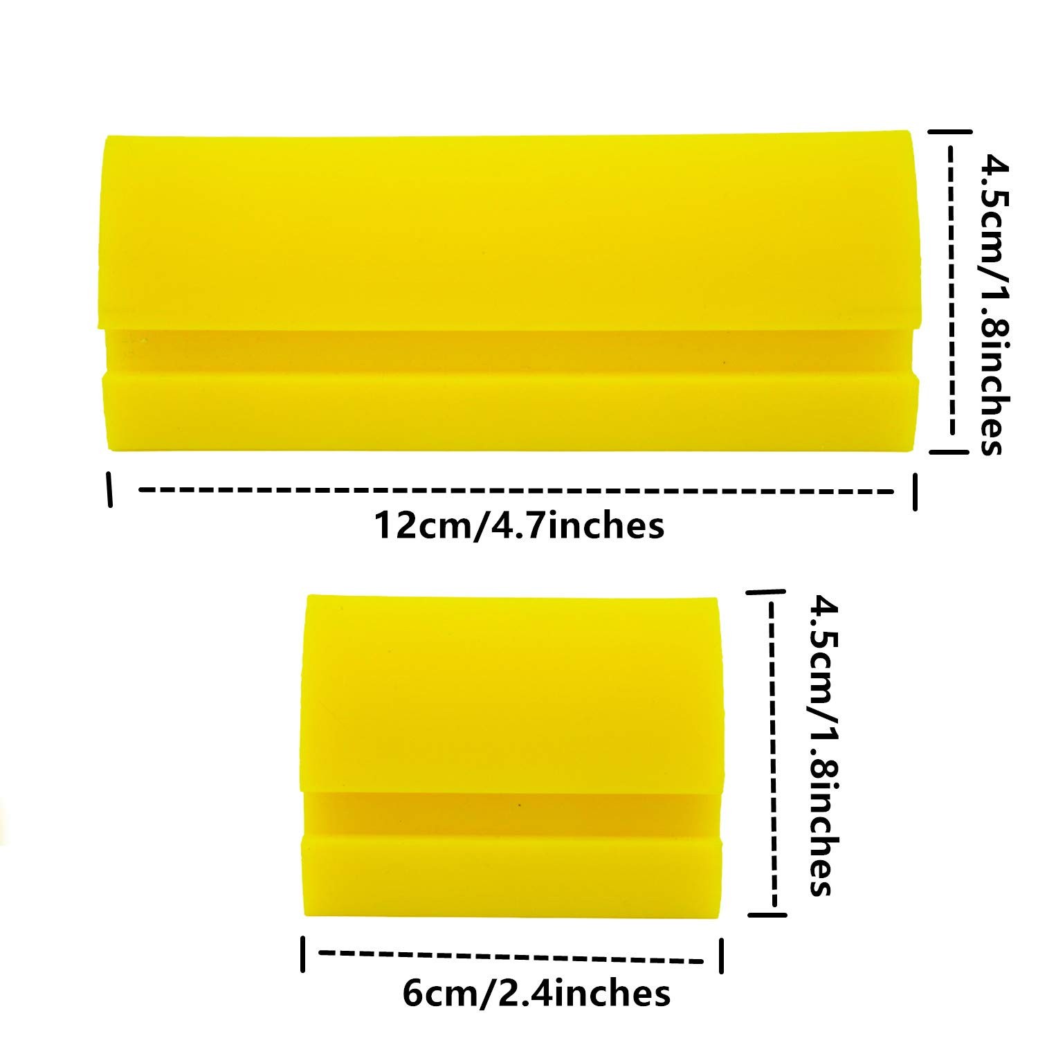 ECOmorning 2-Piece DIY Mini Squeegee Set – Soft Silicone Window Tint Squeegee…