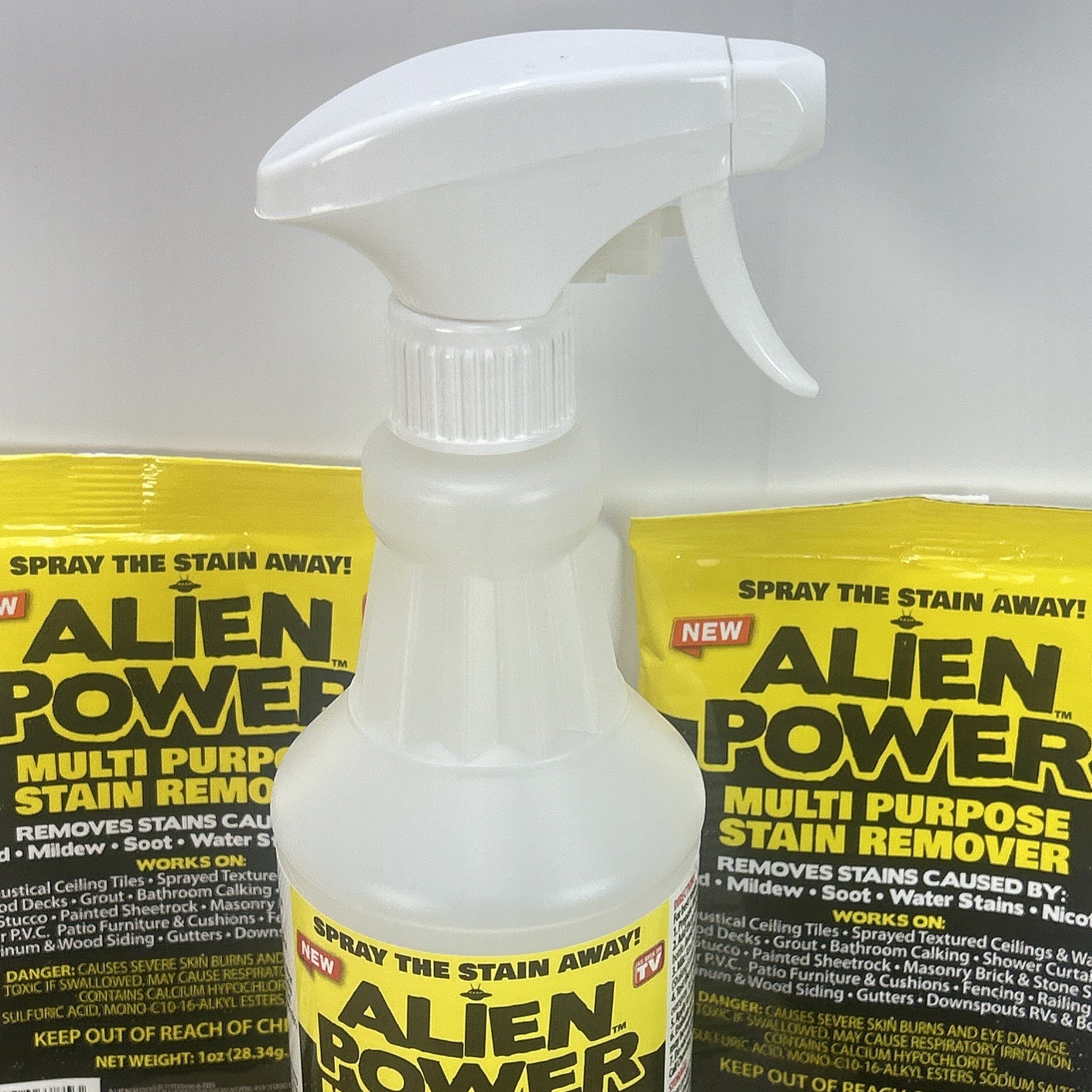 2 Pack Alien Power 24 oz. Alien Power Multi-Purpose Stain Remover With Bottle