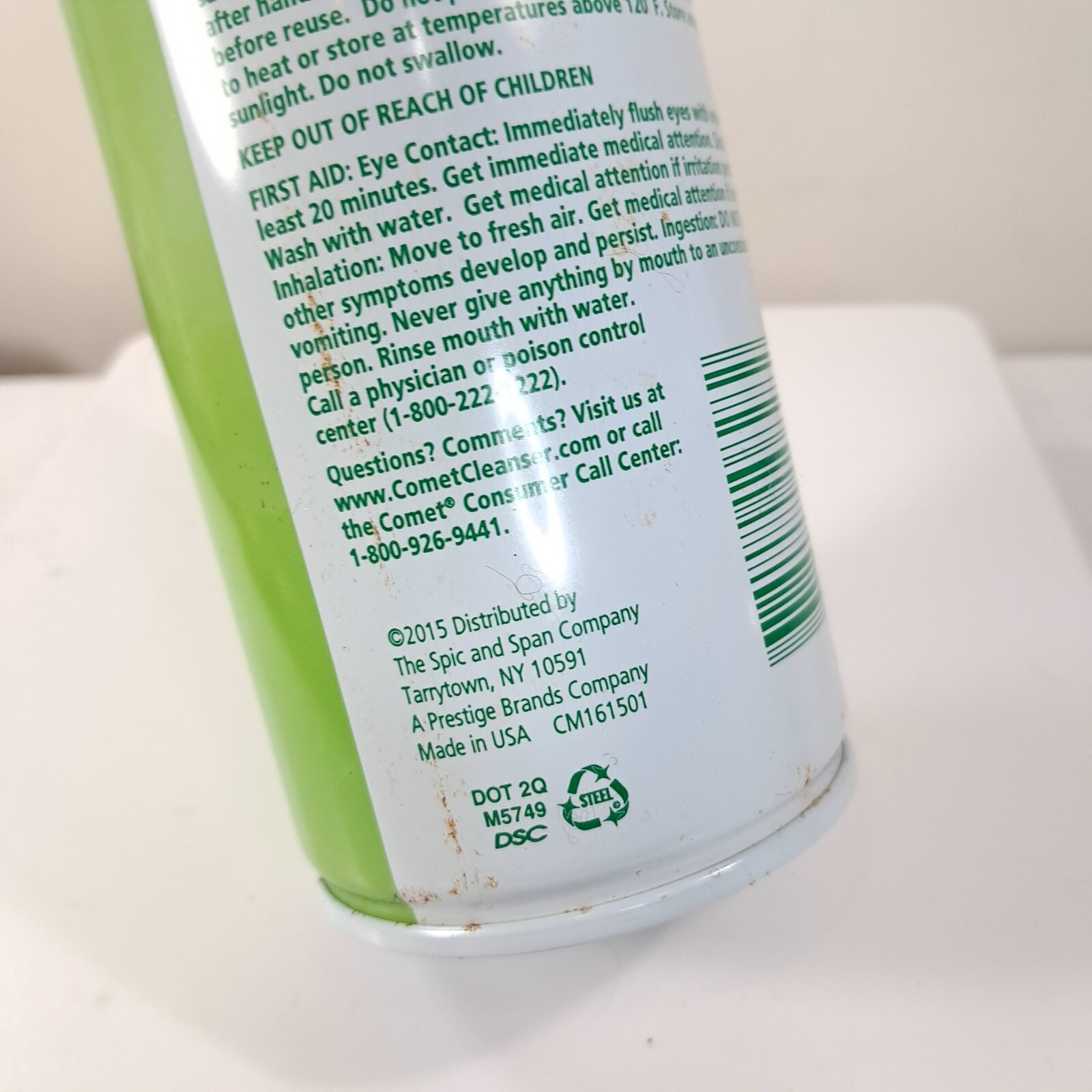 Comet Foaming Bath Spray Cleaner Fresh Scent 19 oz aerosol can foam bathroom