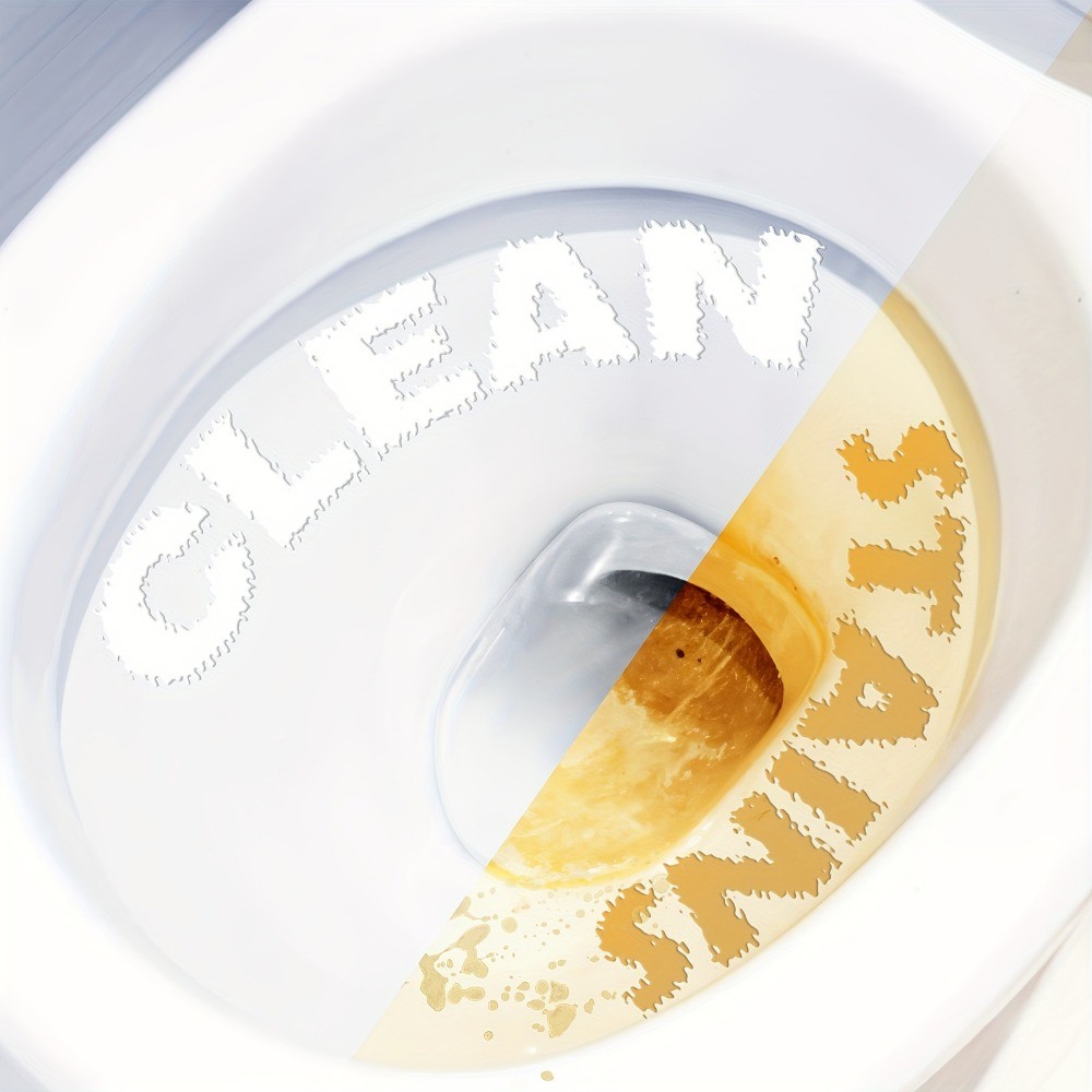 Magnetic-Activated Compact Mineral-Blocking 4-Pack Automatic Toilet Tank Cleaner