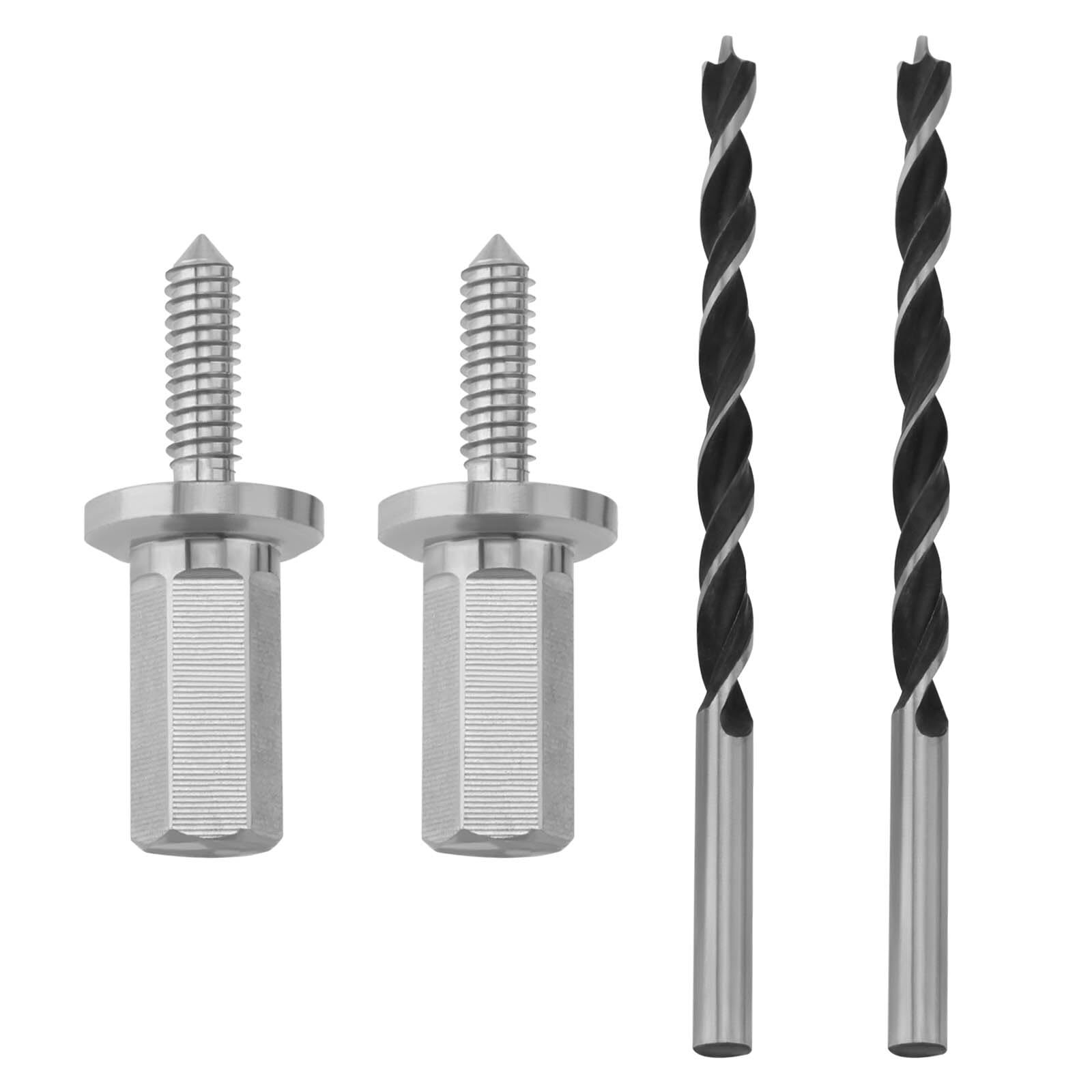 2 Pieces Stainless Steel Dowel Maker Accessories for Electric Drill Dowel Pin…