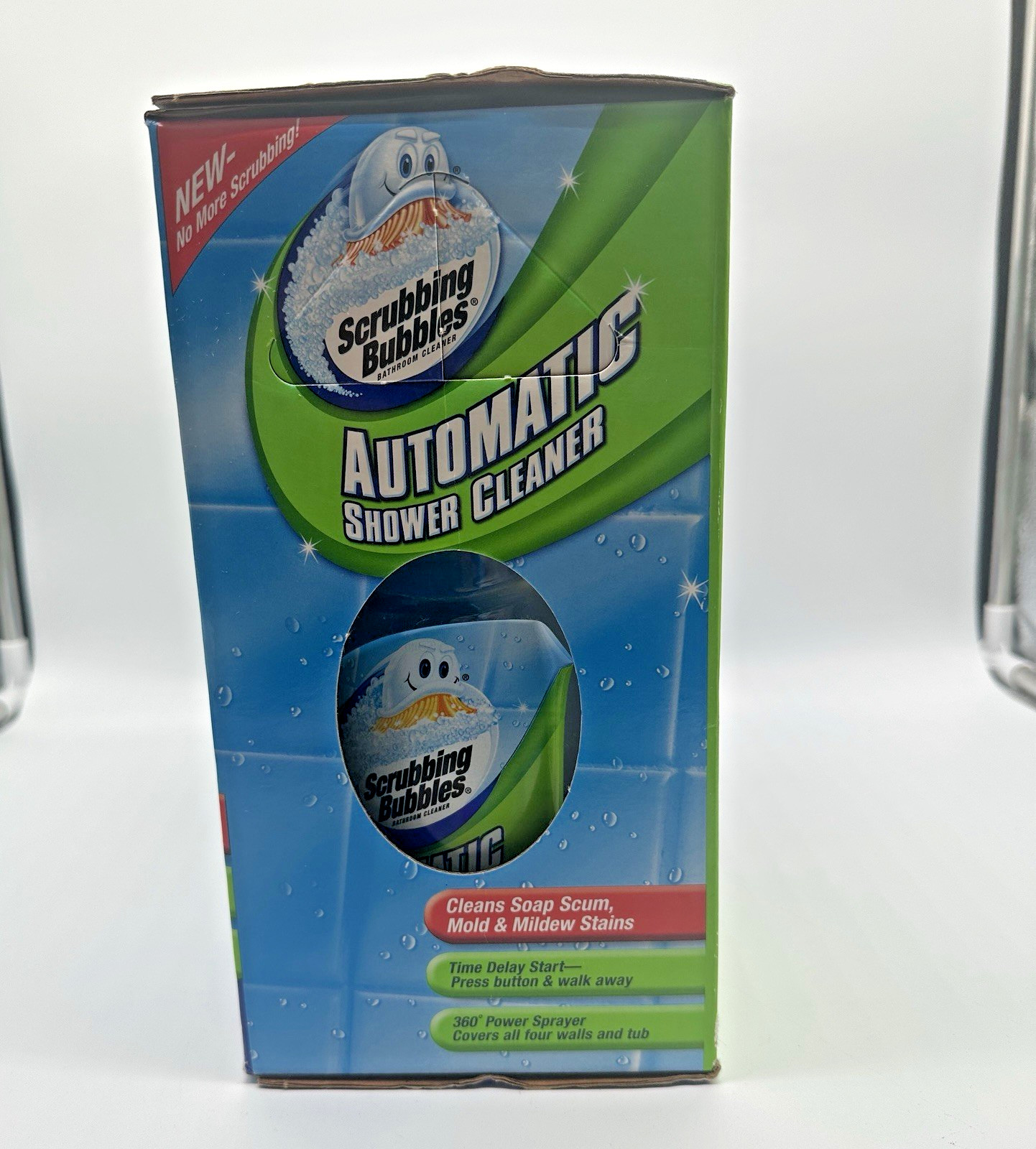 Scrubbing Bubbles Automatic Shower Cleaner Kit w/ 3 Bottles Solution New Sealed