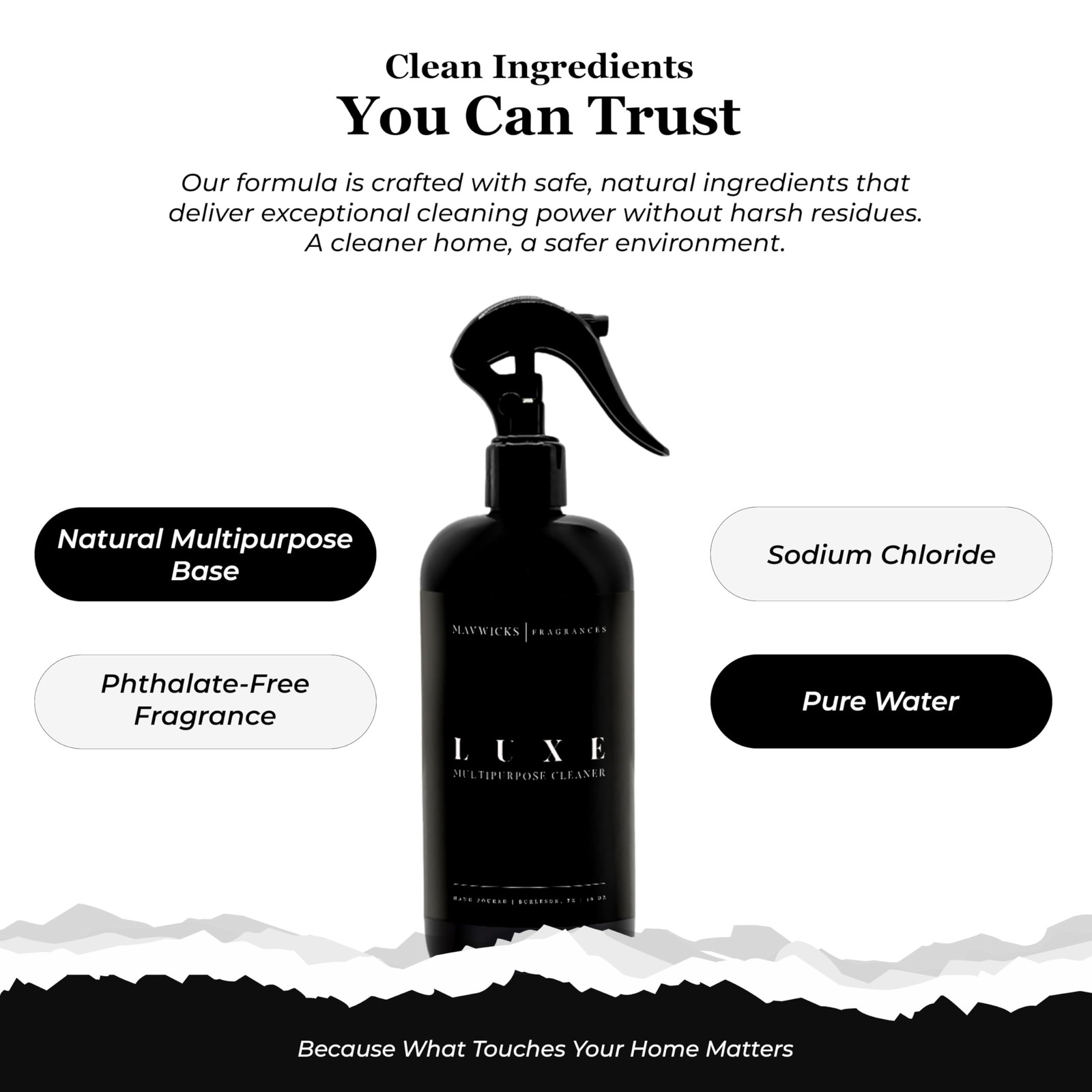 Fragrances All Purpose Cleaner Spray (Luxe) 16 Oz – Multipurpose Surface Clea…