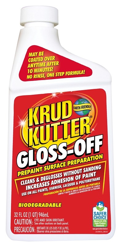 Krud Kutter GO326 Gloss Off Prepaint Surface Preparation Cleaner, 32 oz