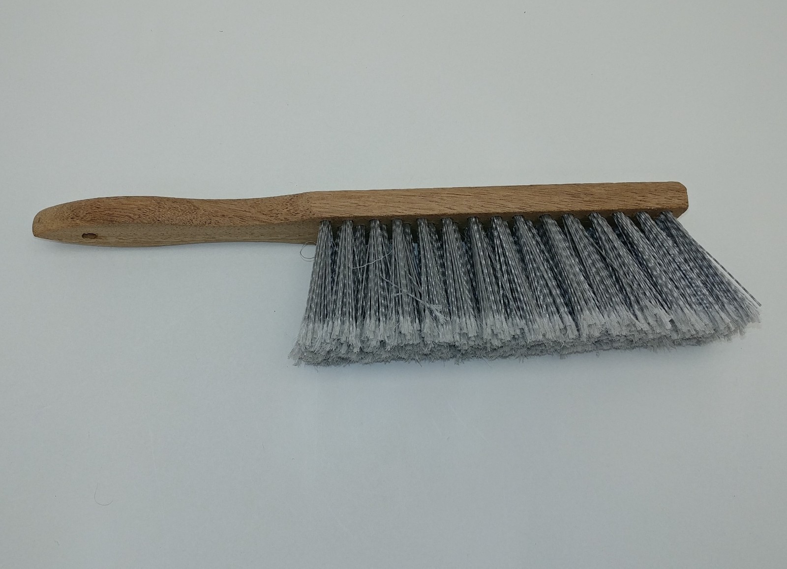 2x 7″ Bench Hand Brushes Shop Workshop Dust Car Home 14″ Overall Wood Handle