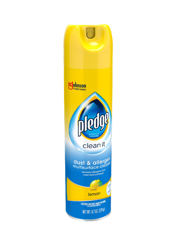 Pledge Dust and Allergen Lemon Fresh 9.7oz CFC-Free Aerosol 697835