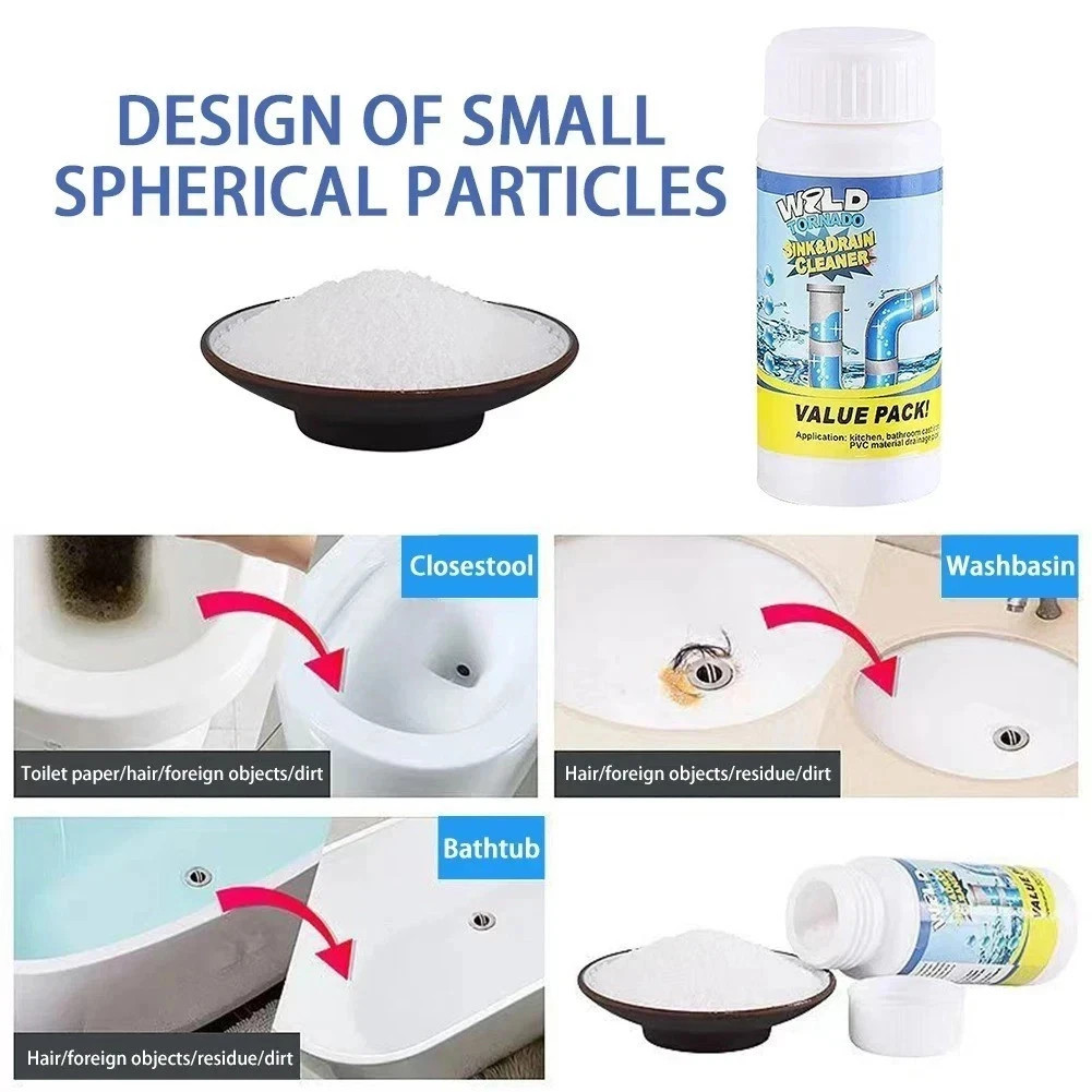 1/2/3 PCS Wild Sink and Drain Cleaner, Wild Tornado Sink And Drain Cleaner