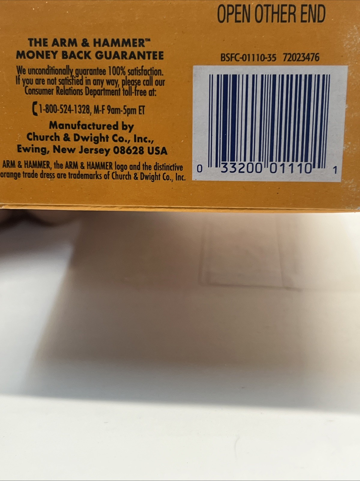 Arm & Hammer Pure Baking Soda, 1lb (Pack of 6) EXP 11/27