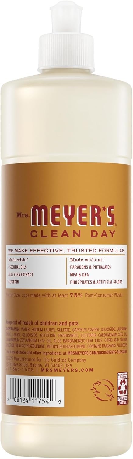 CLEAN DAY Liquid Dish Soap 3 Pack Variety, Acorn Spice, Apple Cider, Fall Lea…