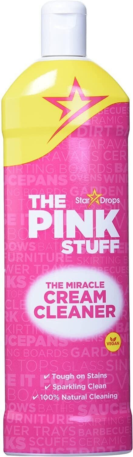 The Pink Stuff Stardrops Miracle Cream Cleaner, 16.91 Fl Oz