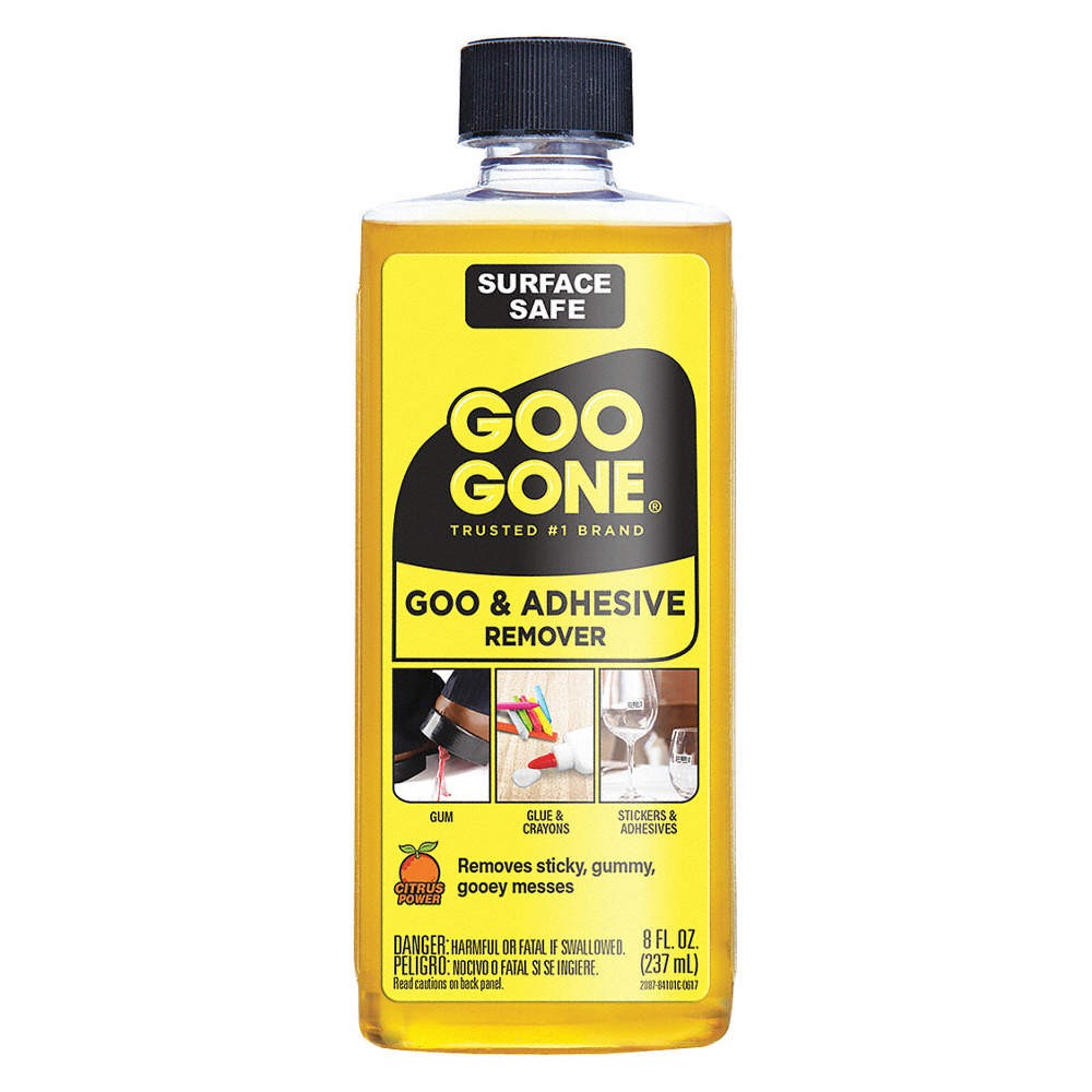 GOO GONE 2087 Citrus Adhesive Remover,8 oz,Bottle,PK12 1NNU2