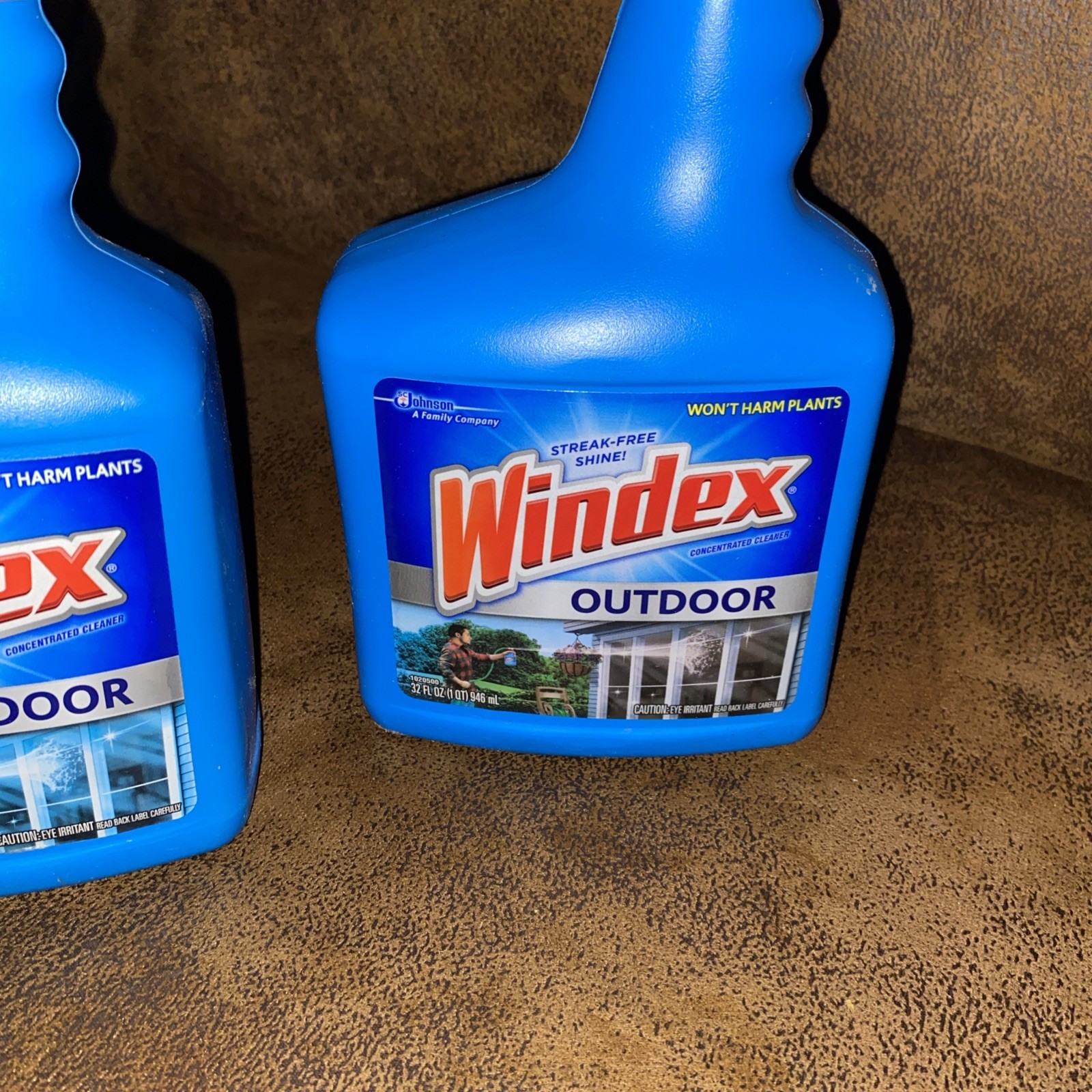 32 Fl. Oz. Blue Bottle Outdoor Glass Cleaner Sprayer (2-Pack)