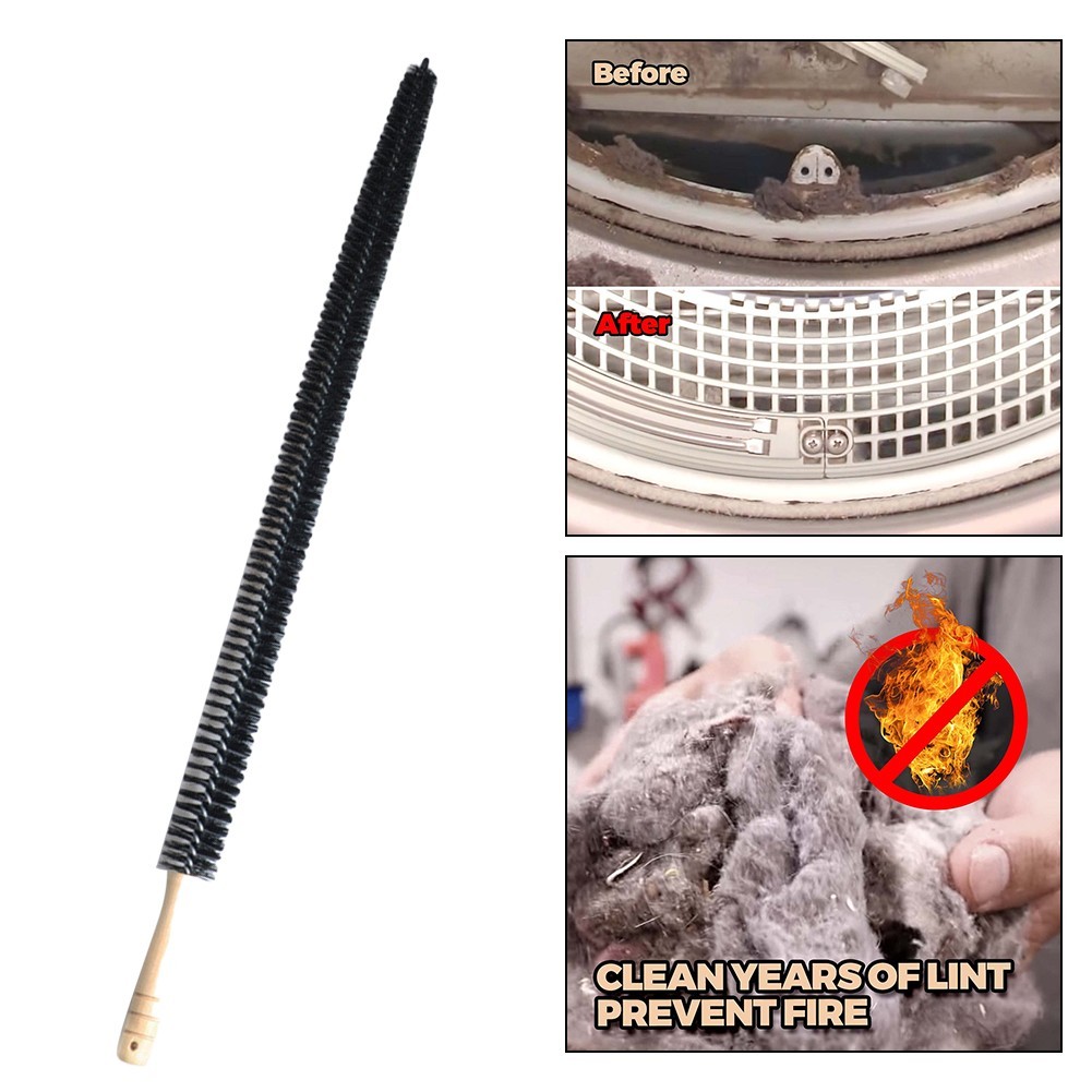 Fire Safety Bristle Brush Duster Appliance Cleaning Dust And Lint Removal