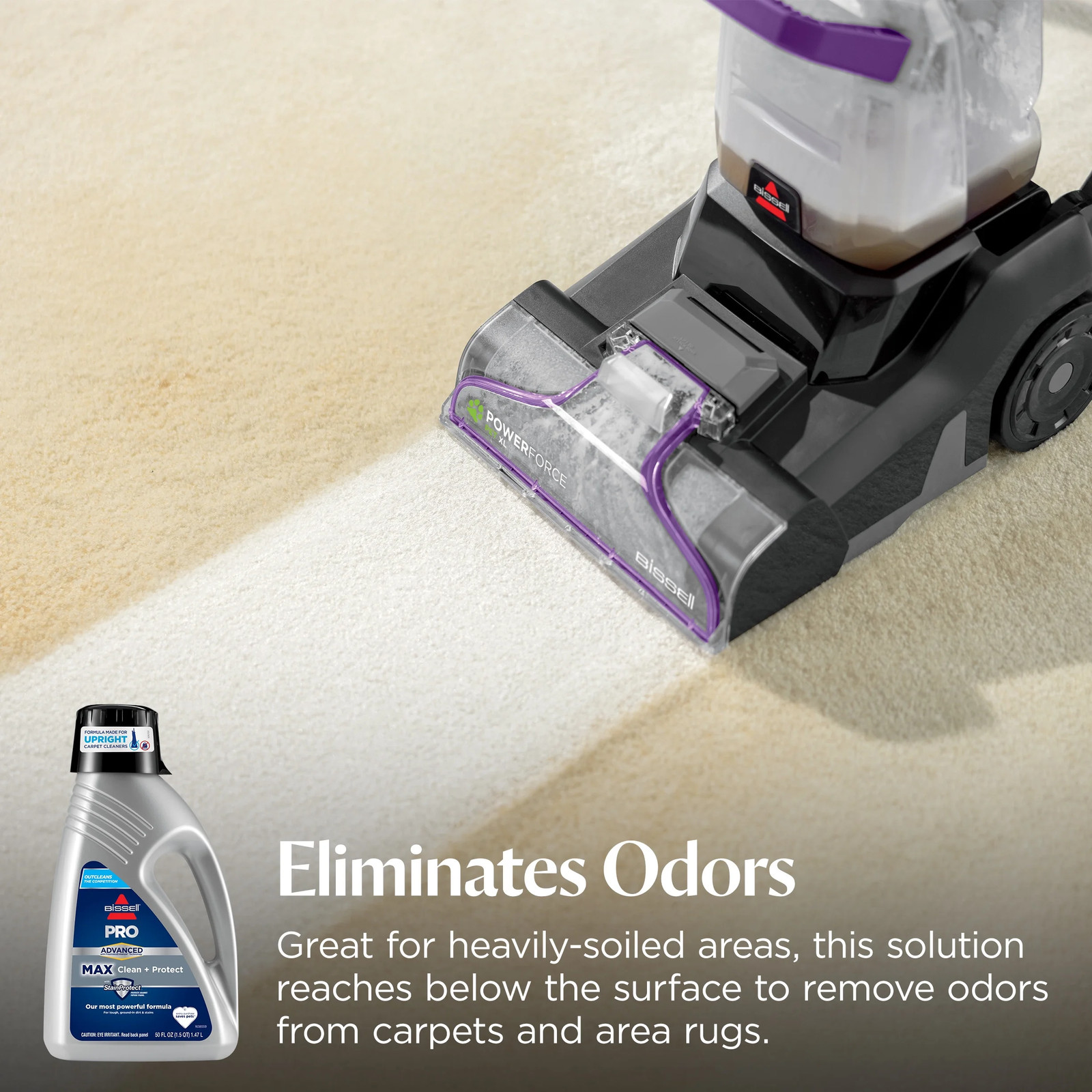 Advanced Pro Max Clean + Protect Deep Cleaning Carpet Formula, 50 Fl. Oz., 70E1