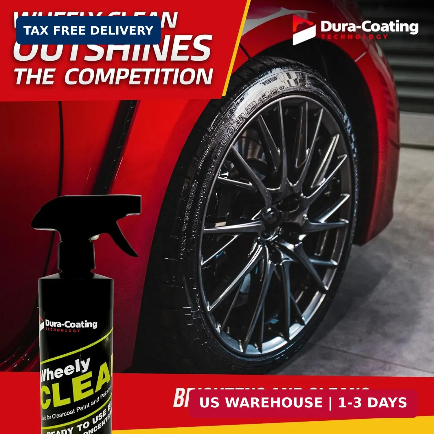 DURA-COATING Professional Wheel Cleaner Spray 16 oz