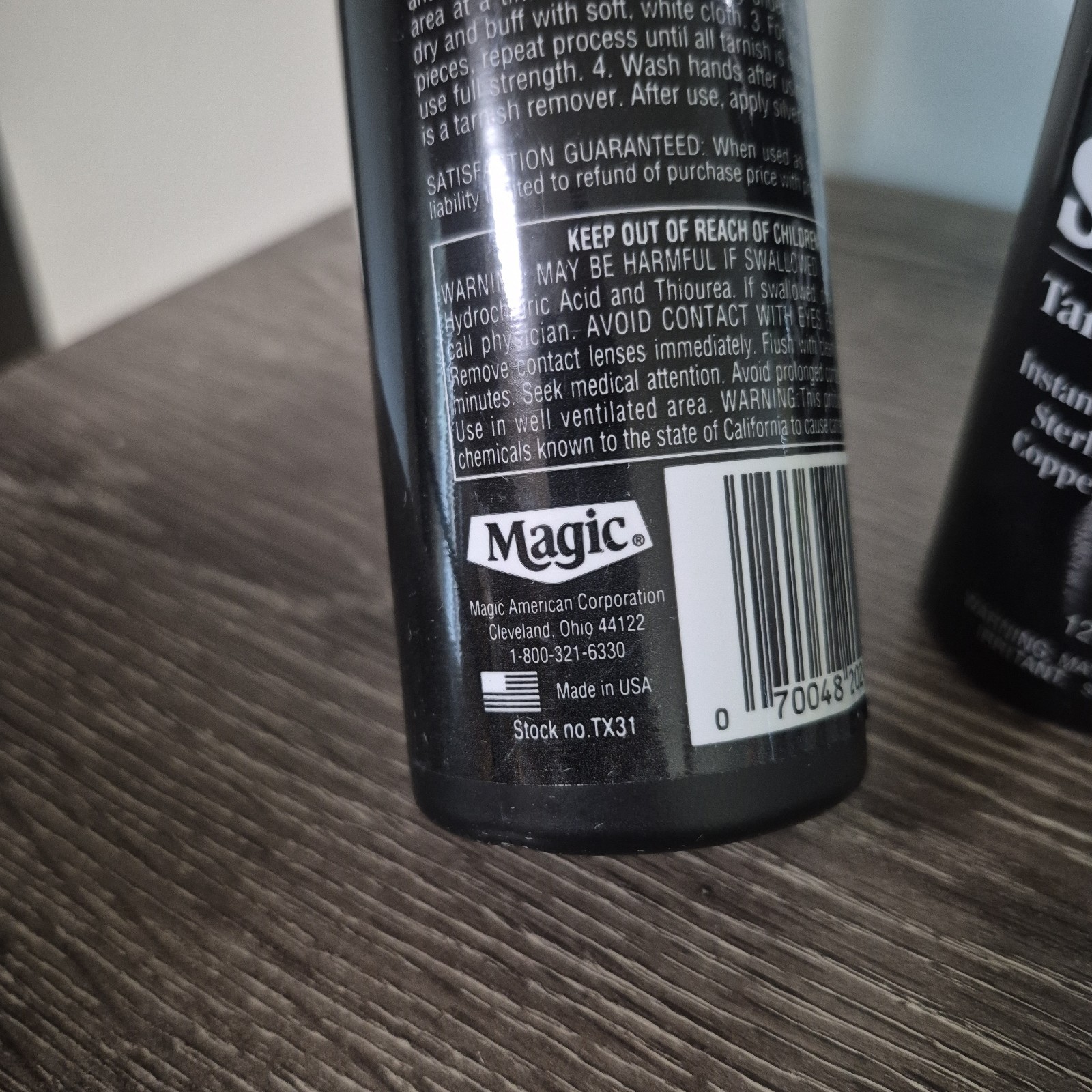 2 NOS Magic Silver Dip Tarnish Remover 12 Oz, Copper, Brass,Platinum, Silver HTF