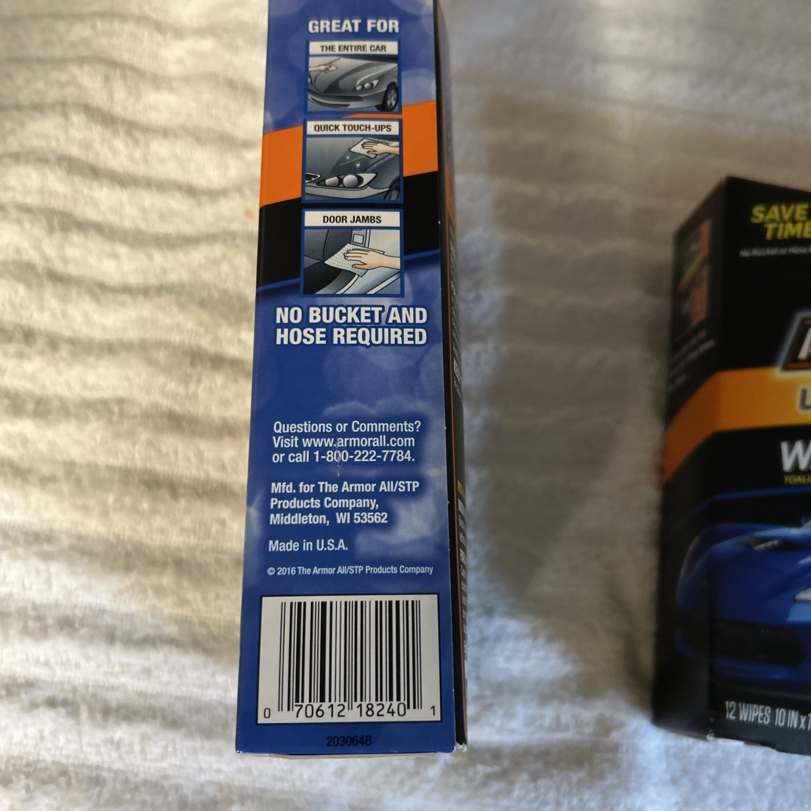 *3 PACK* Armor All Exterior Ultra Car Wash Wipes XL 10 x 15 inch *3 PACK BUNDLE*