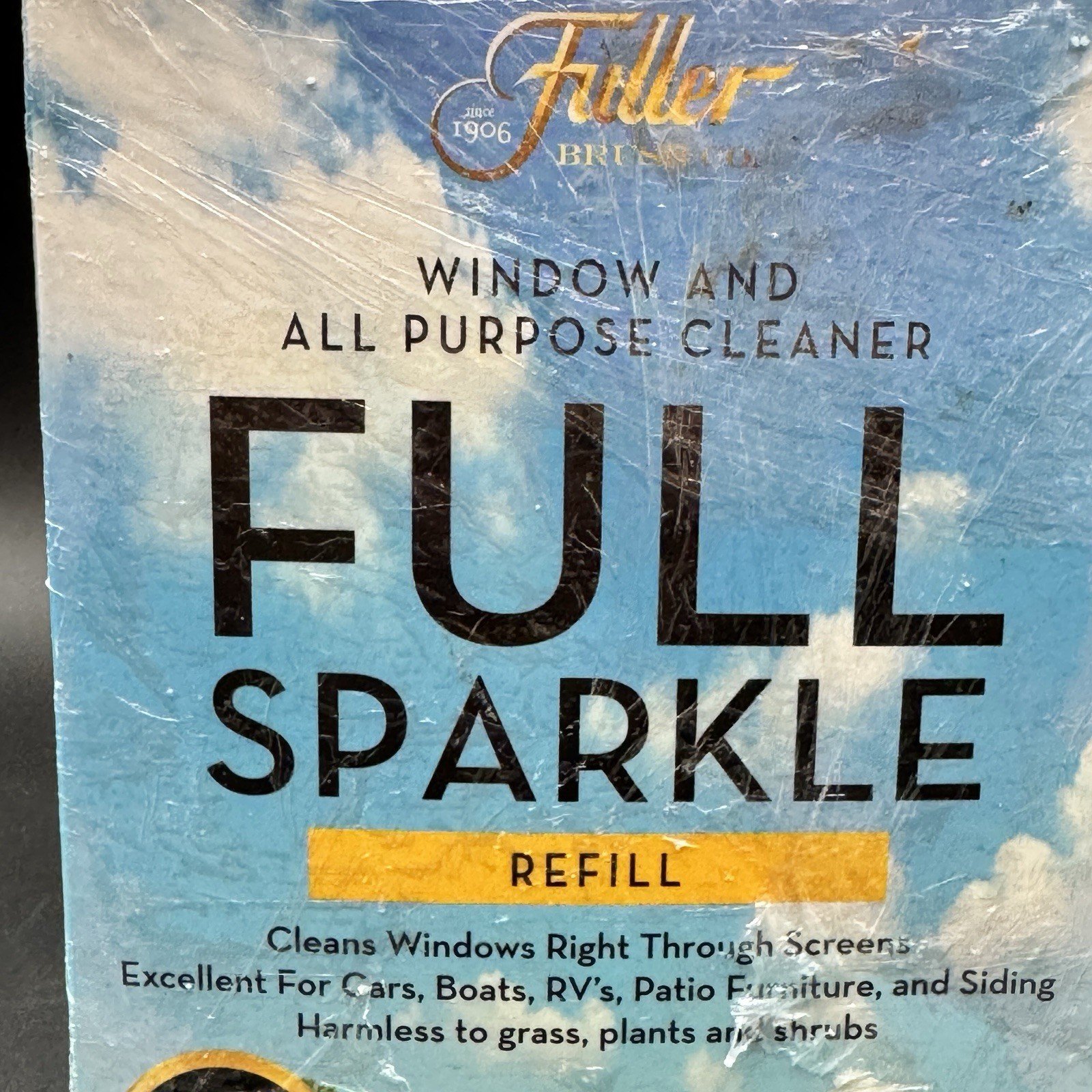 FULLER BRUSH – FULL SPARKLE REFILL 1 BOX – NEW Damaged Box