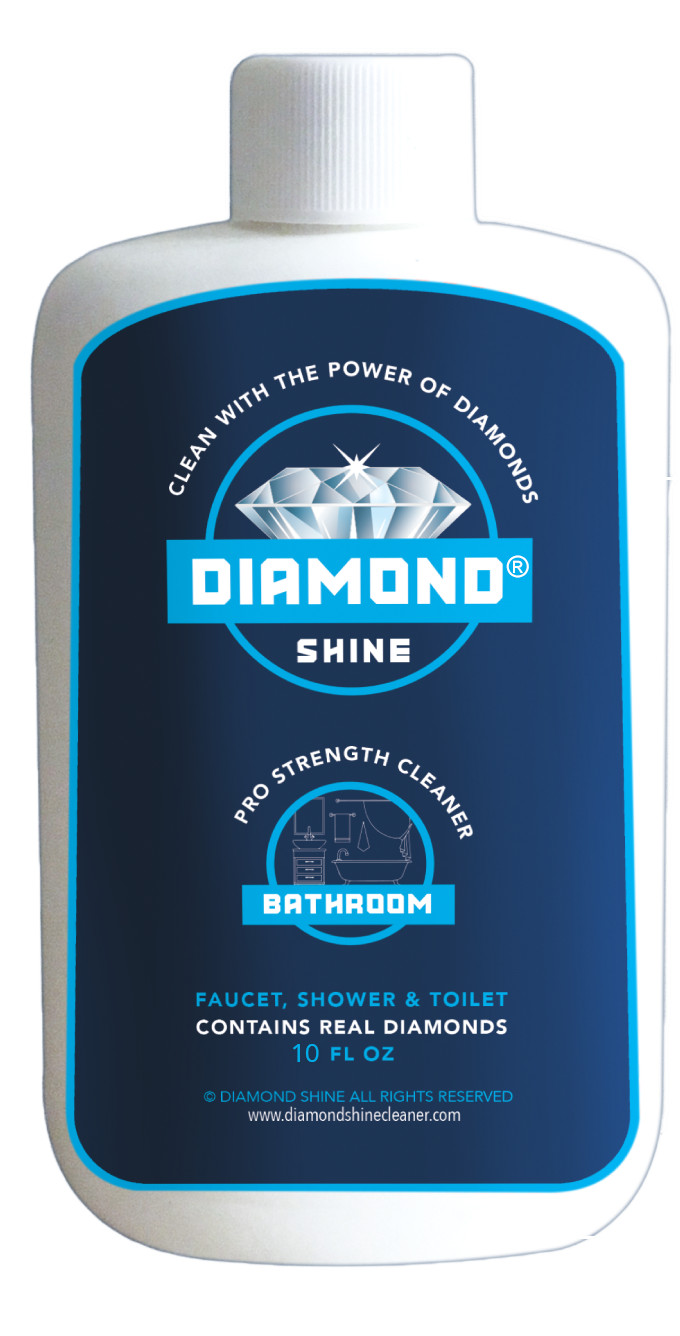 New Diamond Shine 10 oz Professional Bathroom Cleaner Hard Water Stains and Rust