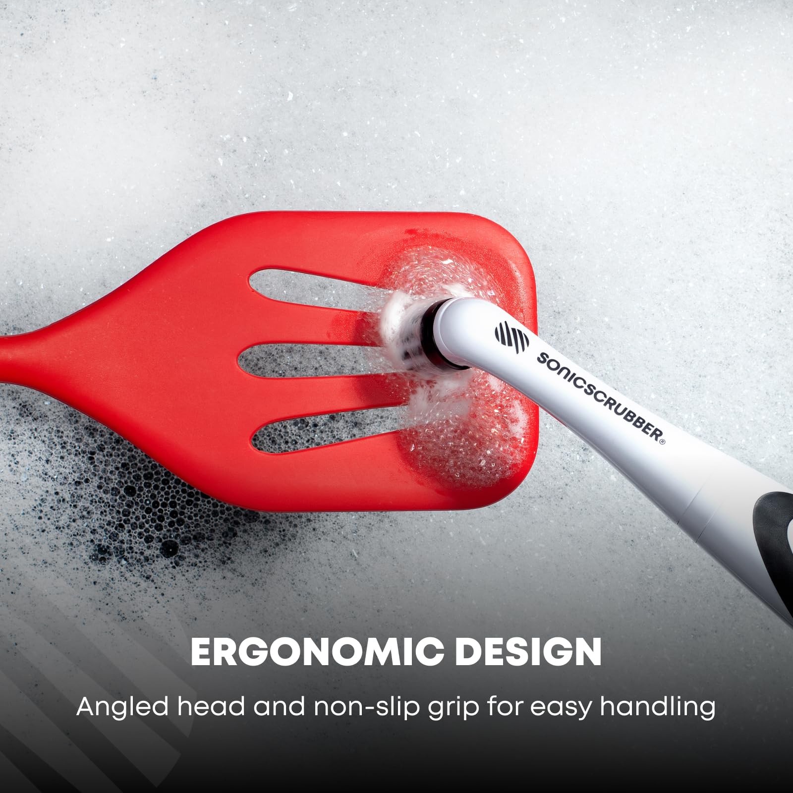 SonicScrubber Household Cleaning Brush Power Scrubber – Electric Spin Scrubbe…