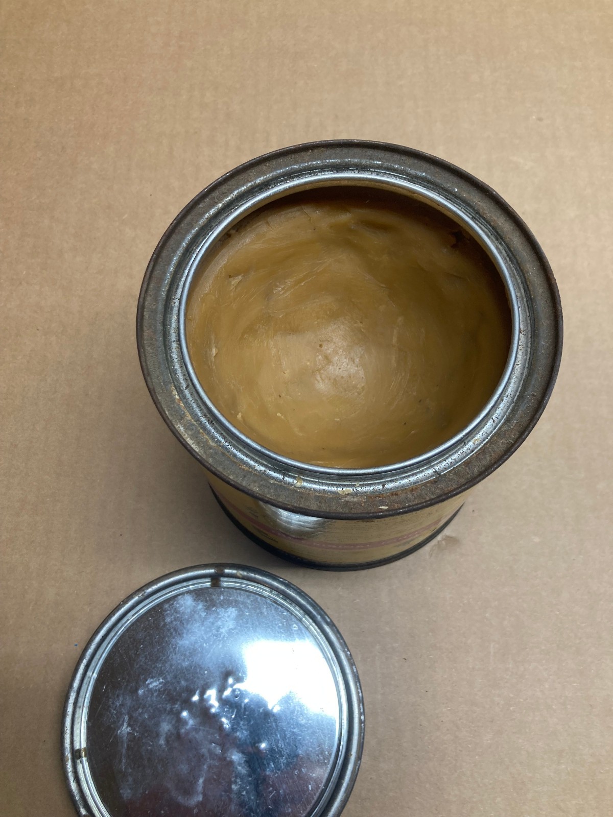 2Lb Can of SC Johnson Paste Wax Approx 85% Full (1 lb 15.3 oz) Discontinued