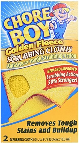 Chore Boy Golden Fleece Scrubbing Clothes (Total of 12 Scrubbing Cloths)