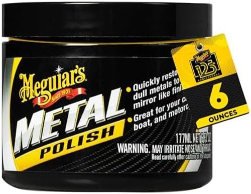 Meguiar’s G211606 Metal Polish -6 Oz Container