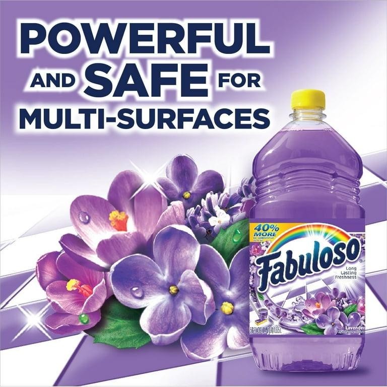 Fabuloso Multi Surface All Purpose Floor Cleaner Lavender Scent 128 fl oz