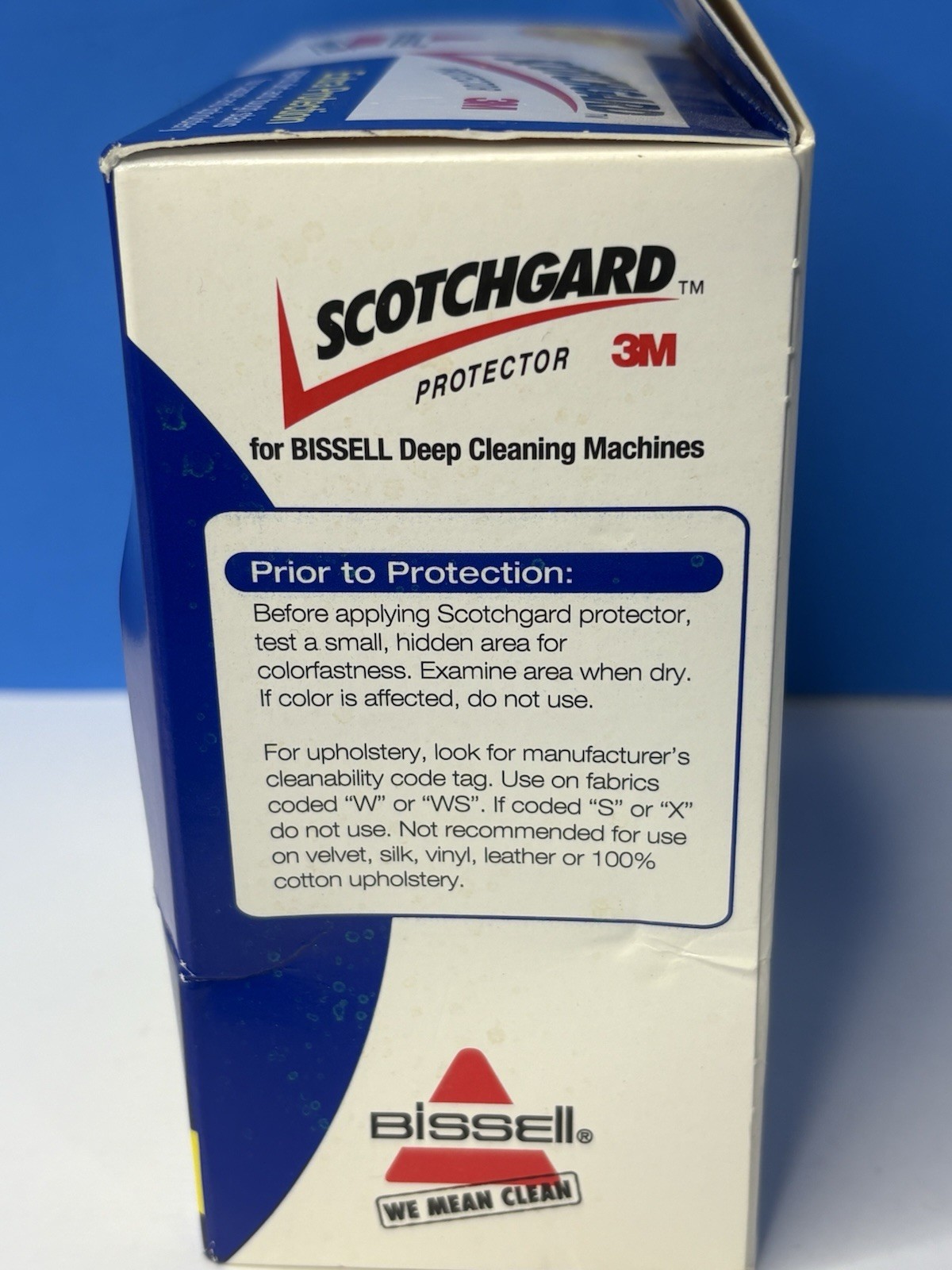 New Sealed Scotch Guard Extra Protection Formula 8 fl oz. Bissell Carpet Clean