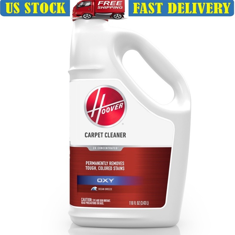 Oxy Carpet Cleaning Solution Stain Remover Ocean Breeze Liquid 110oz New