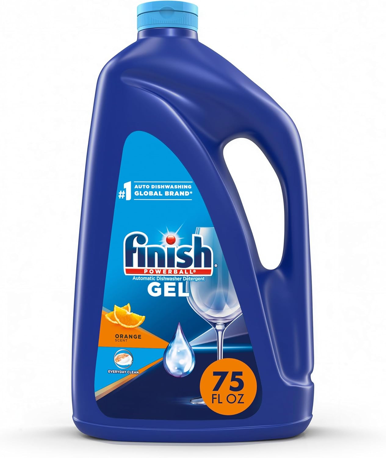Gel Liquid Dishwasher Detergent, Advanced Deep Cleaning Power Dish Soap, Fights