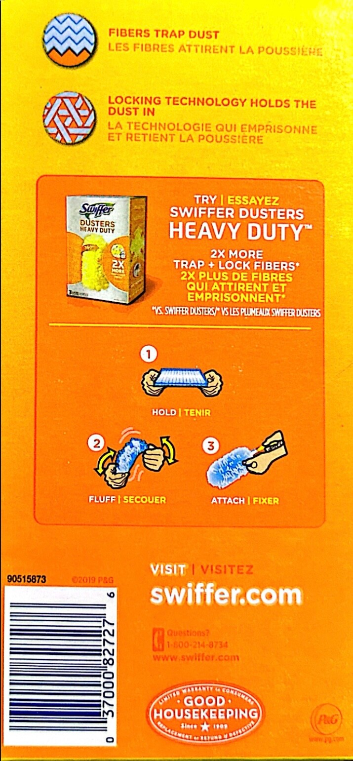 Swiffer Dusters, Lasting Freshness Febreze Lavender Scent, Blue 12 Ct Refills