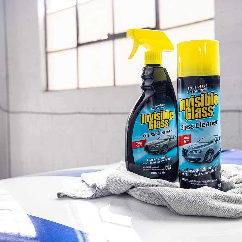 Professional-Grade Glass Cleaner Spray – 22 oz (3-Pack), Residue & Ammonia Free