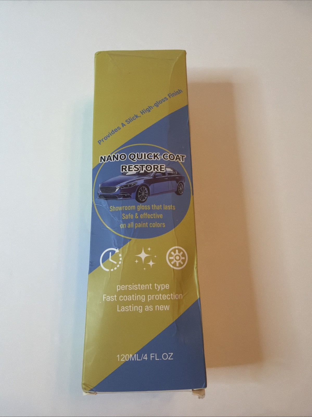 NANO QUICK-COAT RESTORE 120ml, Car Polish & Protectant, High Gloss Finish