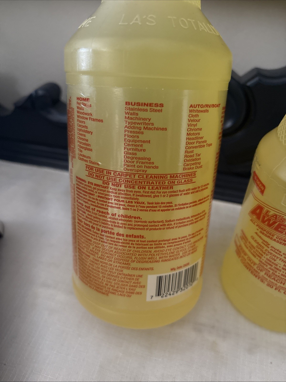 La’s Totally Awesome All Purpose Cleaner Bundle Spray 20 oz and refill 64 oz