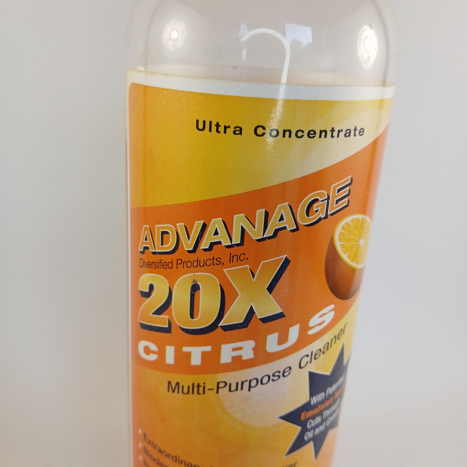 Advanage 20X Household Cleaner Concentrate Refill Citrus All Purpose 32 oz 3/4