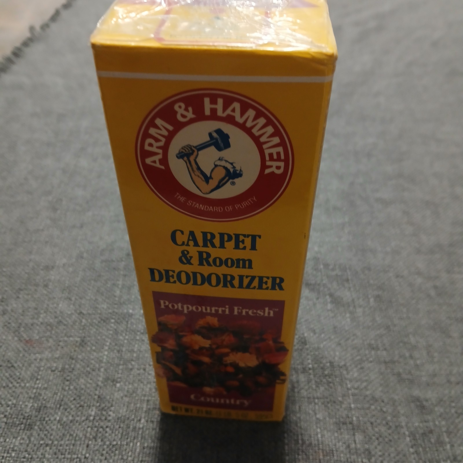 Vintage 1992 Arm & Hammer Potpourri Fresh Carpet Deodorizer Country NOS 21 Oz