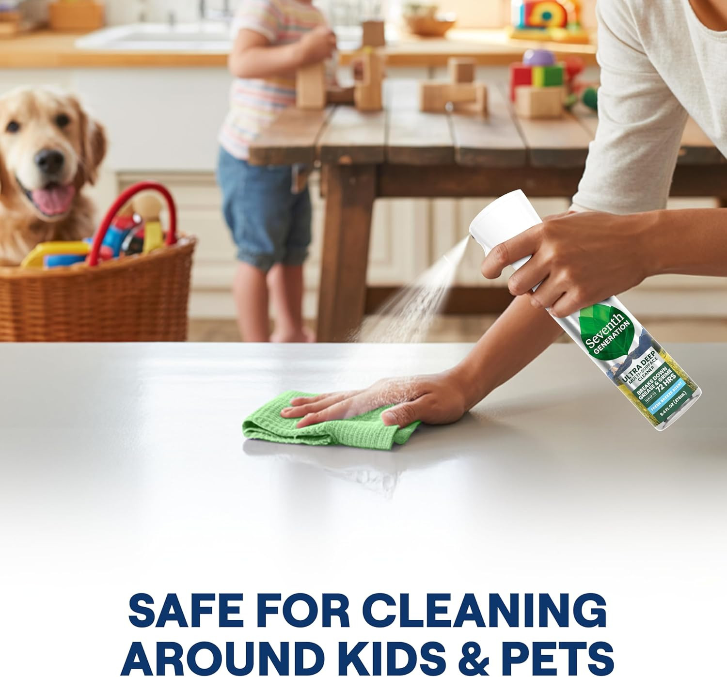 Seventh Generation Ultra Deep Probiotic Multi Surface Cleaner Grapefruit 9.4oz