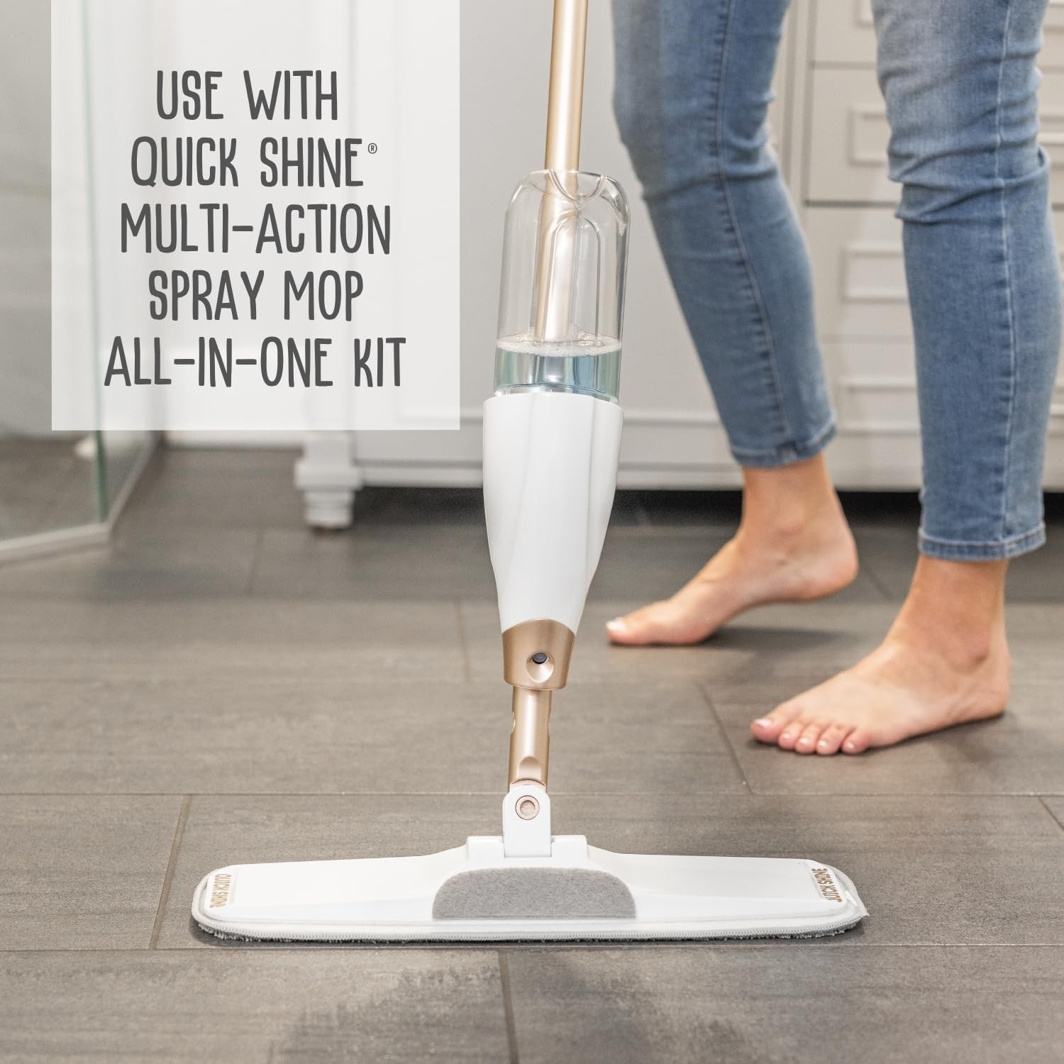 28oz Eco-Friendly Hardwood Floor Cleaner | Powered by Baking Soda & No Rinse