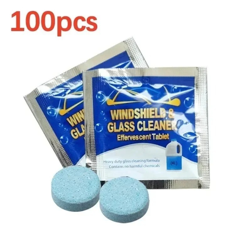 ISGTDRM Solid Cleaner Car Windscreen Cleaner Effervescent Tablet Auto Wiper Glas