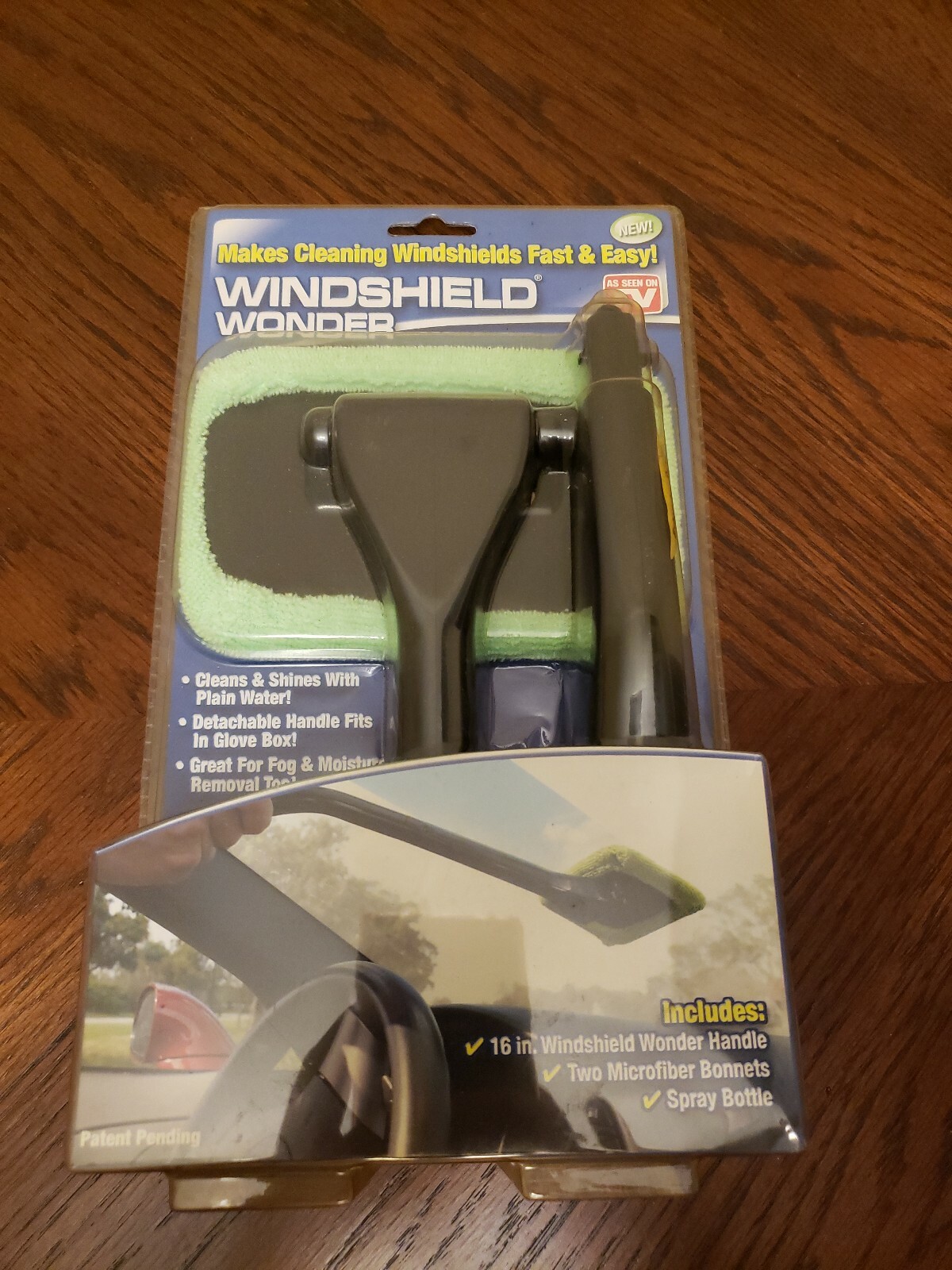 Windshield Wonder Cleans Windshields Fast Easy Microfiber Seen On TV