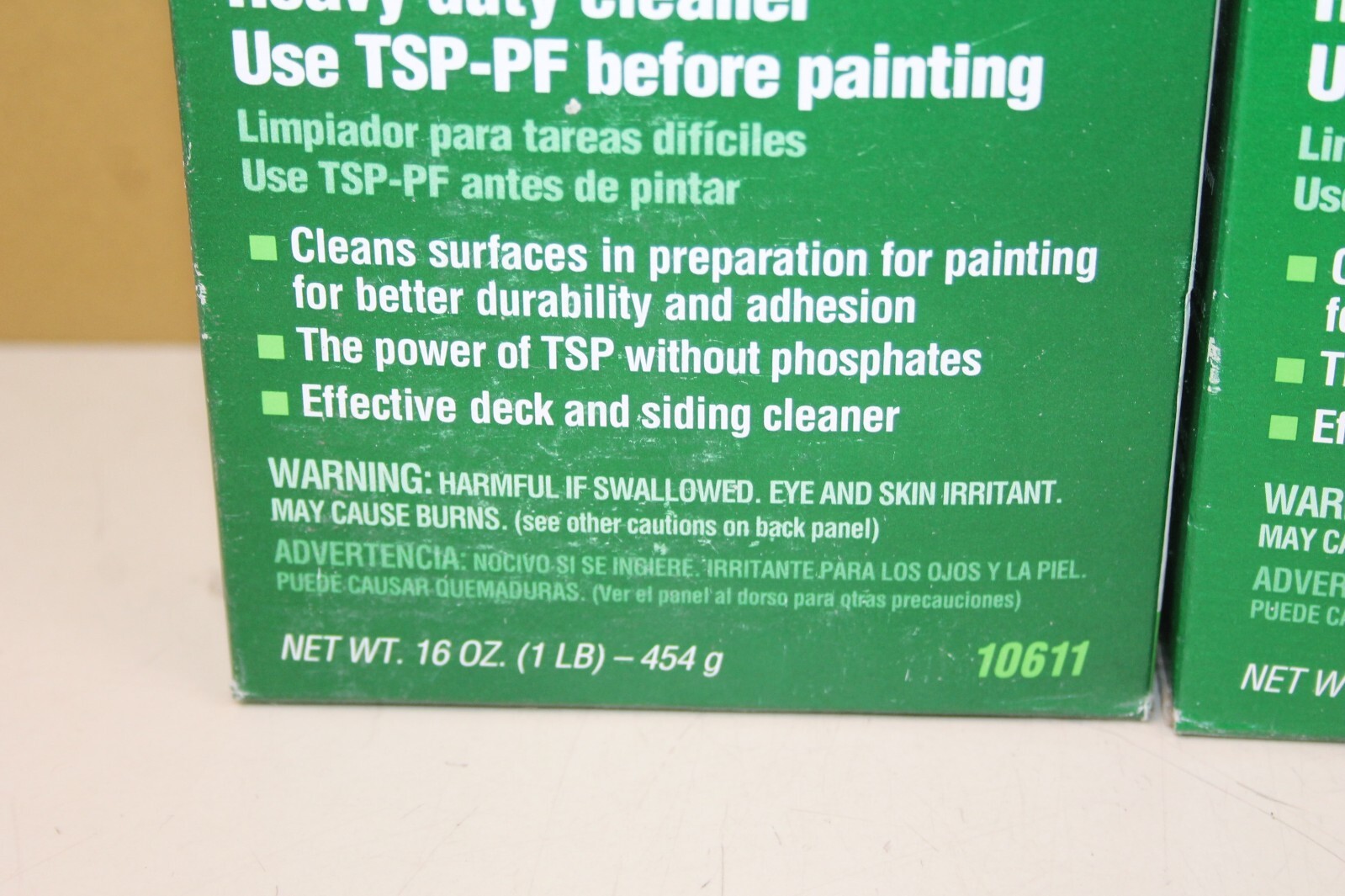 (2) Savogran 1# TSP-PF Heavy Duty Cleaner 16oz ea. #10611 NEW Phosphate Free (B3