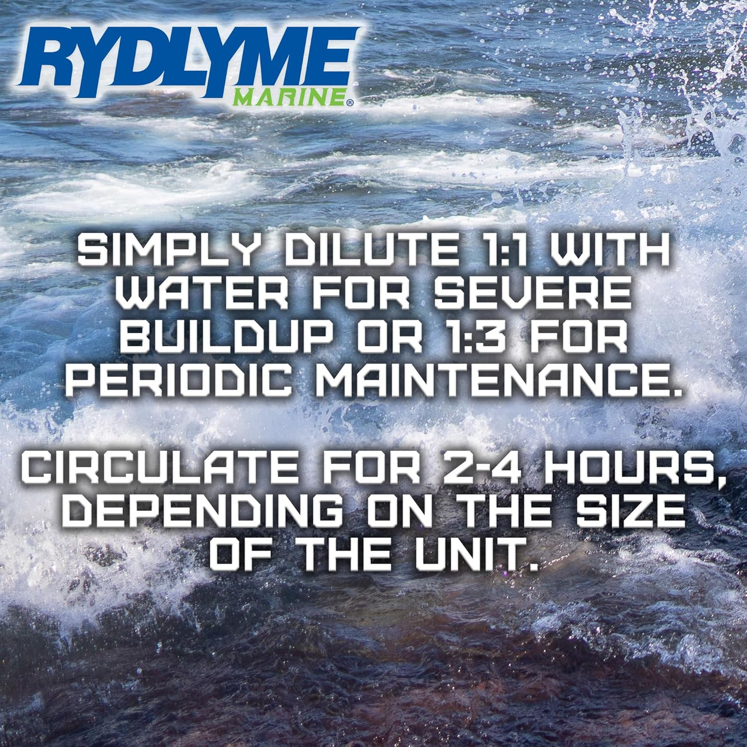 RYDLYME Marine Biodegradable Descaler (4, Gallon Bottle)