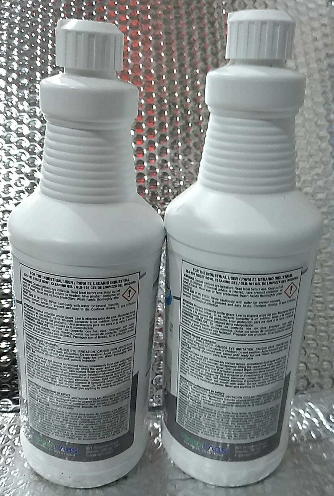 SANY+ GLB-101 Toilet Bowl Cleaning Gel 32oz ~ Lot of 2