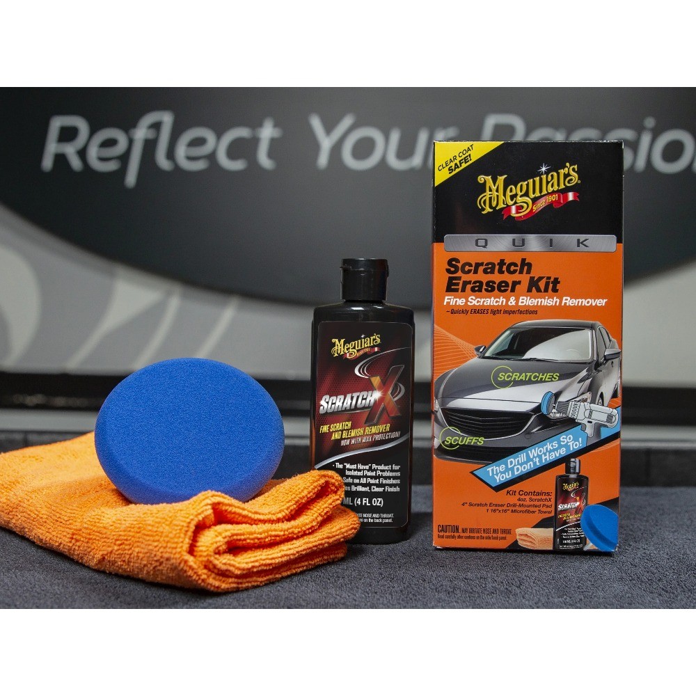 Meguiar’s Quik Scratch Eraser Kit, Car Care Kit