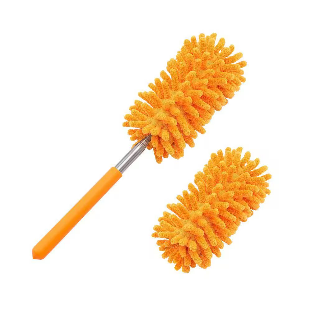 Hand Washable Microfiber Duster Extendable 10 In. to 29 In. Cleaning Tool 2-Pack