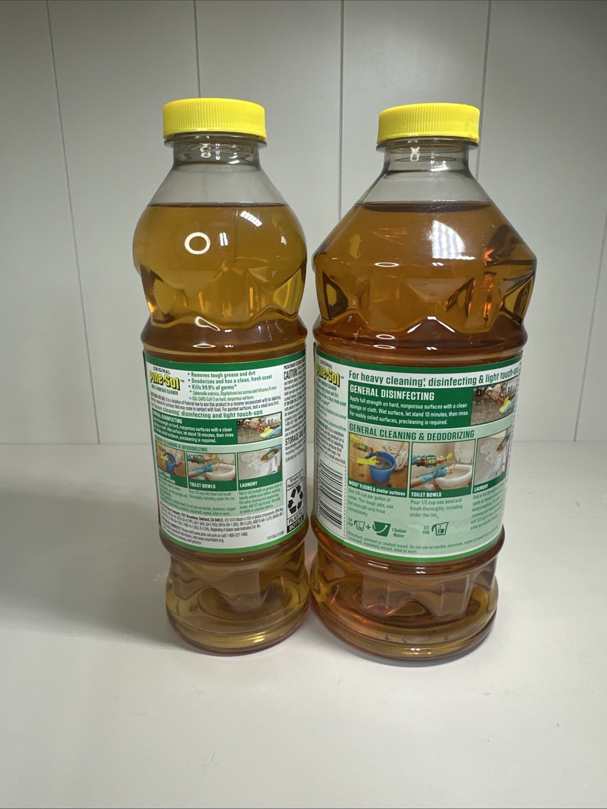 2x Pine-Sol All Purpose Cleaner Original Formula With Pine Oil 40oz & 24oz