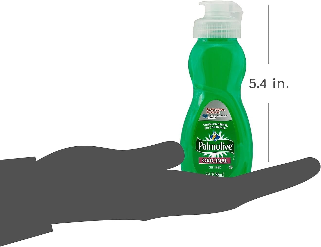Dishwashing Liquid, Original Scent, 3Oz Bottle, 72/Carton (1417)