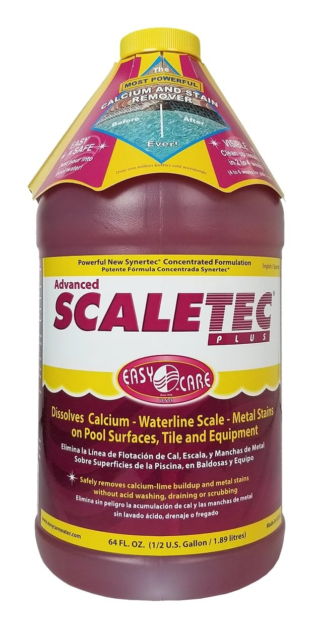 64 oz. Scaletec Plus Descaler & Stain Remover – Easy to Use, Powerful Cleaning S